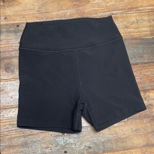 Women's GovX Black High-Waist Athletic Bike Shorts